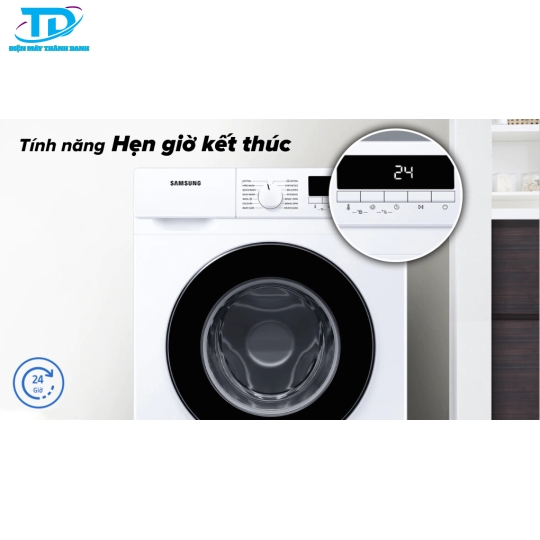 Máy giặt Samsung Inverter 8kg WW80T3020WW/SV