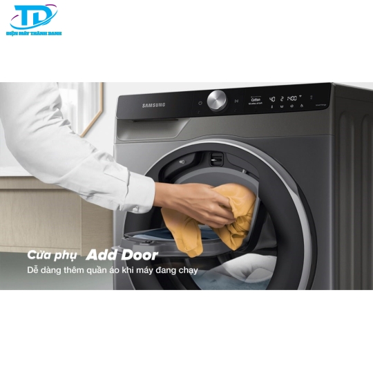 Máy giặt Samsung AI AddWash Inverter 12kg WW12TP94DSB/SV