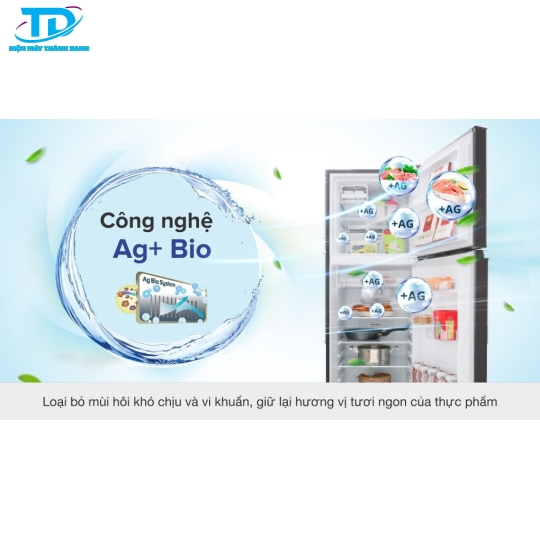 Tủ lạnh Toshiba Inverter 253 lít GR-B31VU SK 