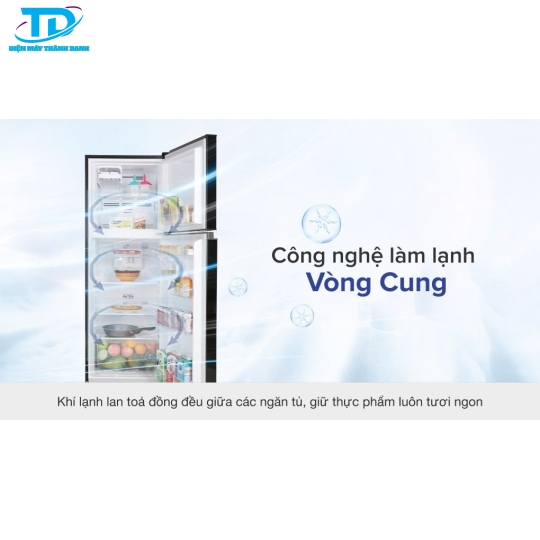 Tủ lạnh Toshiba Inverter 233 lít GR-A28VM(UKG1) 