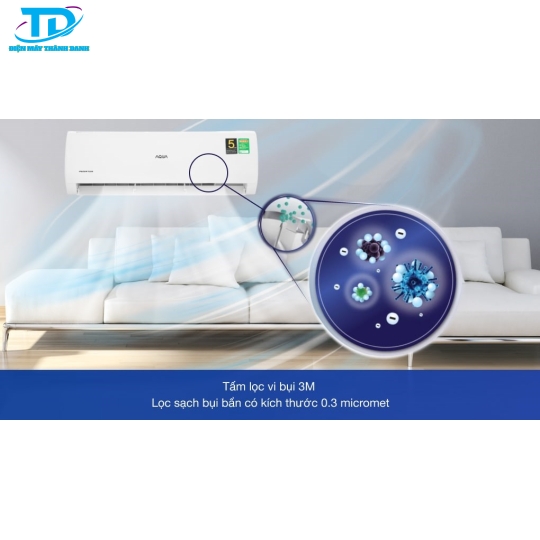 Máy lạnh Aqua Inverter 2 HP AQA-KCRV18TK