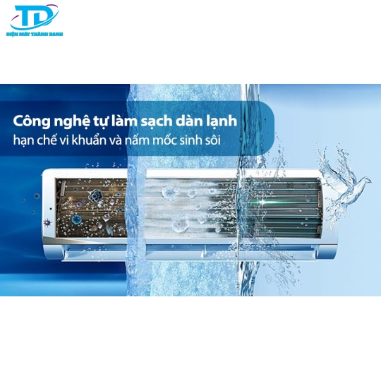 Máy lạnh Aqua Inverter 1 HP AQA-KCRV10TR