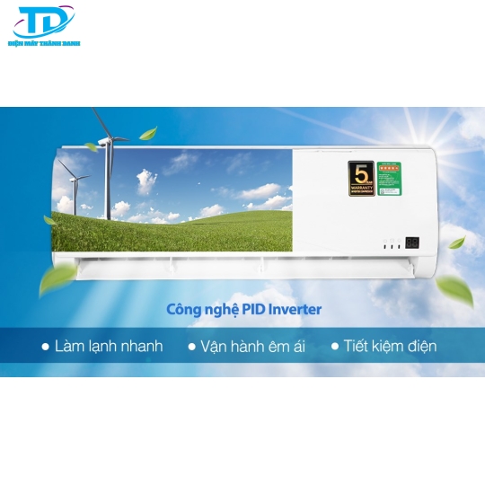 Máy lạnh Aqua Inverter 1 HP AQA-KCRV10TR