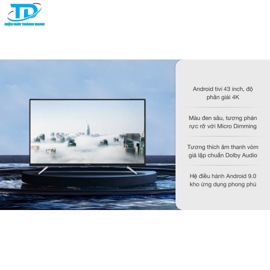 Android Tivi FFalcon 4K 43 inch 43UF2