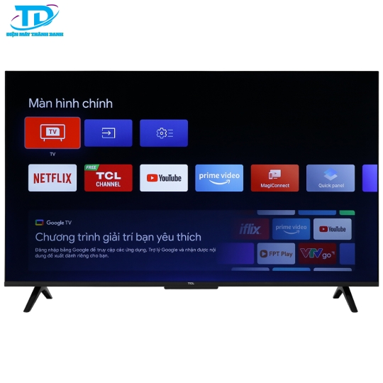 Google Tivi TCL 4K 43 inch 43P635