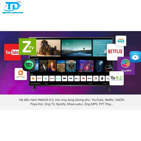 Smart Tivi LG 4K 43 inch 43UP7550PTC