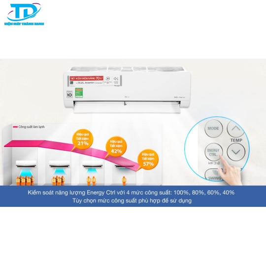 Máy lạnh LG Inverter 1.5 HP V13ENH1 
