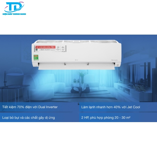 Máy lạnh LG Inverter 2 HP V18ENF1