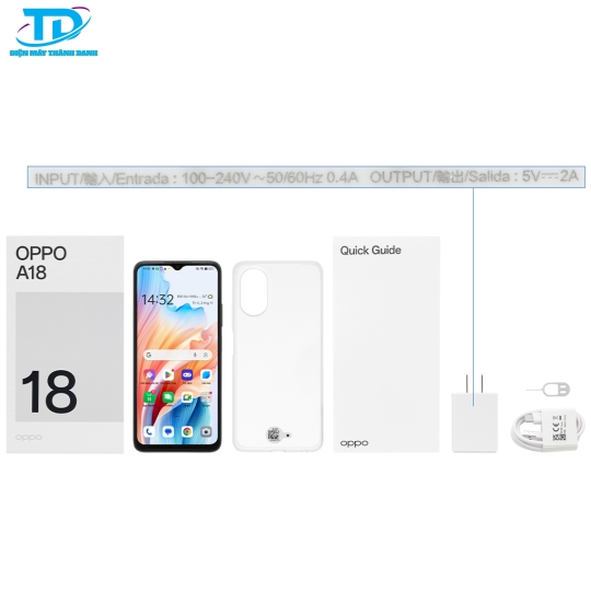 Điện thoại OPPO A18 4GB/64GB