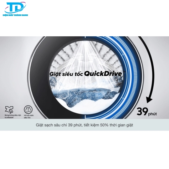 Máy giặt Samsung AI AddWash Inverter 12kg WW12TP94DSB/SV
