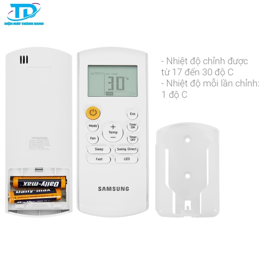 Máy lạnh Samsung Inverter 1 HP AR09TYHQASINSV