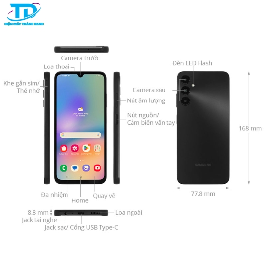 Điện thoại Samsung Galaxy A05s 4GB/128GB