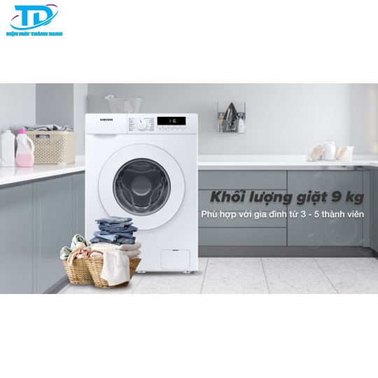 Máy giặt Samsung Inverter 9 kg WW90T3040WW/SV