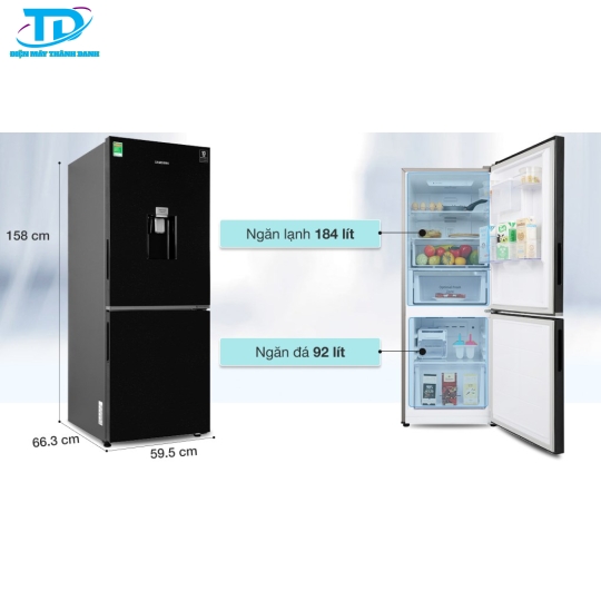 Tủ lạnh Samsung Inverter 276 lít RB27N4170BU/SV    