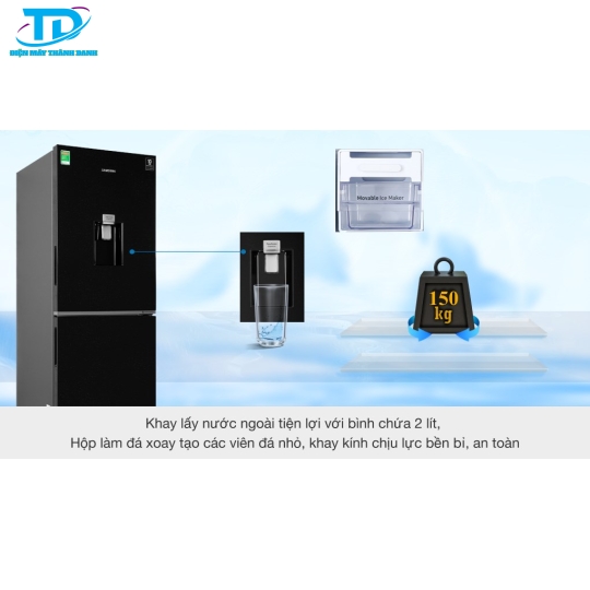 Tủ lạnh Samsung Inverter 276 lít RB27N4170BU/SV    
