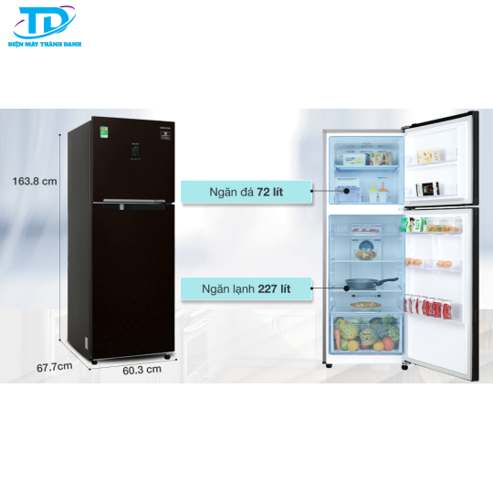 Tủ lạnh Samsung Inverter 299 lít RT29K5532BY/SV