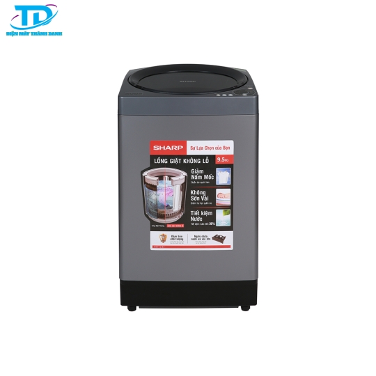 Máy giặt Sharp 9.5 kg ES-W95HV-S 