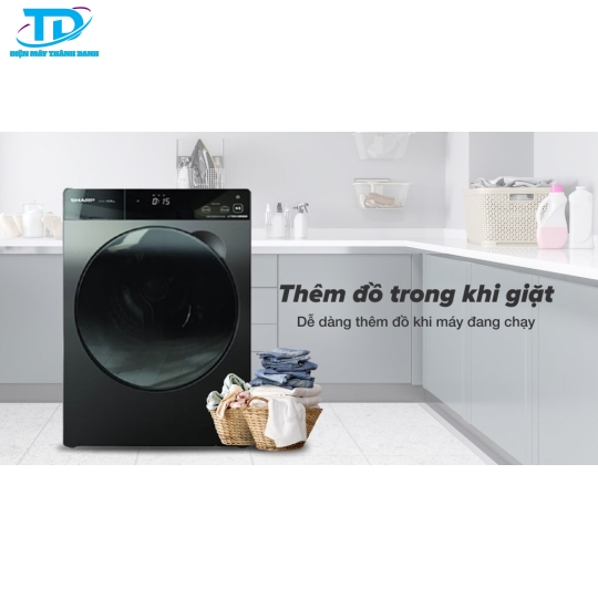 Máy giặt Sharp Inverter 9.5 Kg ES-FK954SV-G