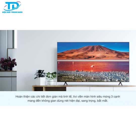 Smart Tivi Samsung 4K 75 inch UA75AU7700 