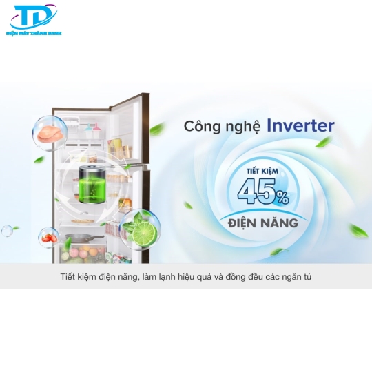 Tủ lạnh Toshiba Inverter 233 lít GR-A28VM(UKG1) 