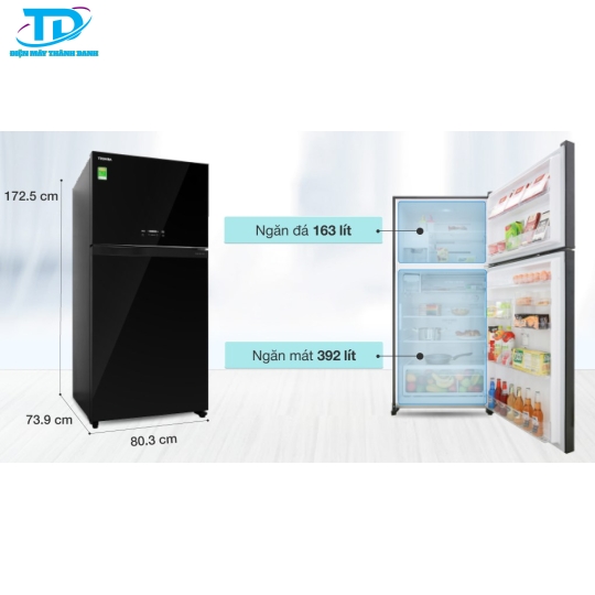 Tủ lạnh Toshiba Inverter 555 lít GR-AG58VA XK