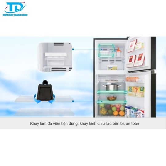 Tủ lạnh Toshiba Inverter 180 lít GR-B22VU UKG 