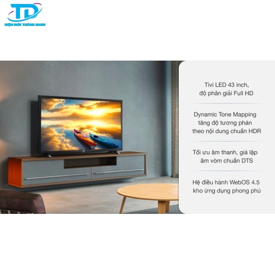 Smart Tivi LED LG 43 inch 43LM6360PTB