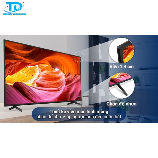 Google Tivi Sony 4K 50 inch KD-50X75K 