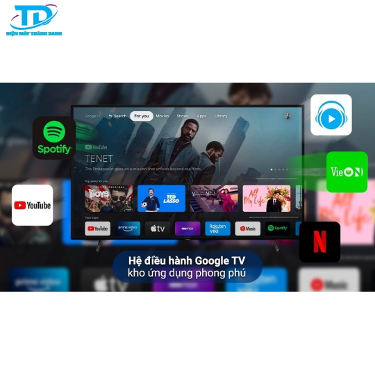 Google Tivi Sony 4K 50 inch KD-50X75K 