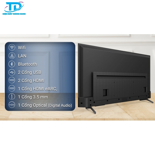 Google Tivi Sony 4K 50 inch KD-50X75K 