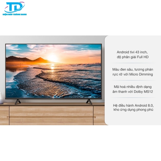 Android Tivi TCL 43 inch L43S5200