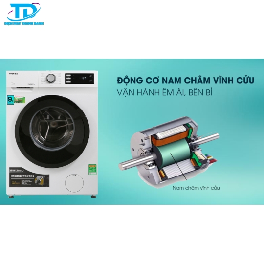 Máy giặt Toshiba Inverter 9.5 Kg TW-BK105S2V(WS) 