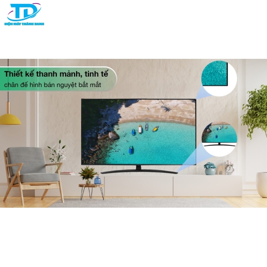 Smart Tivi NanoCell LG 4K 43 inch 43NANO76SQA