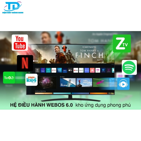 Smart Tivi NanoCell LG 4K 43 inch 43NANO76SQA