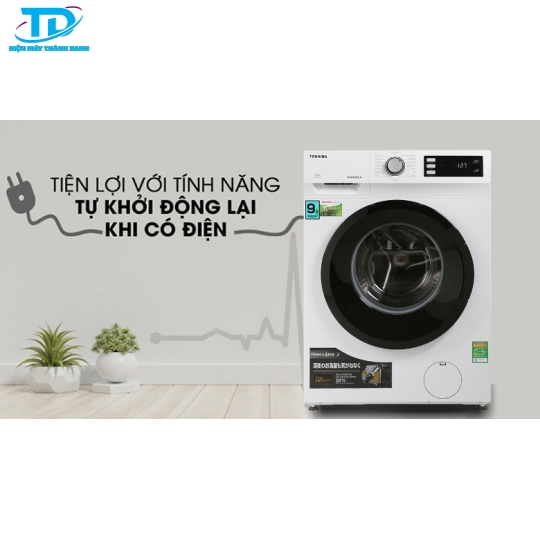Máy giặt Toshiba Inverter 9.5 Kg TW-BK105S2V(WS) 