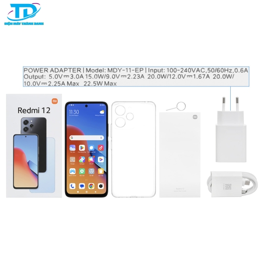 Điện thoại Xiaomi Redmi 12 8GB128GB